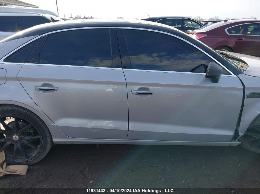 2015 Audi A3 VIN: WAUACRFF4F1061699 Lot: 11981433