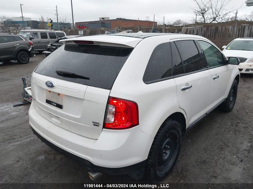 2011 Ford Edge Sel VIN: 2FMDK4JC2BBB22500 Lot: 11981444