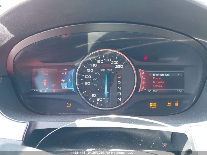 2011 Ford Edge Sel VIN: 2FMDK4JC2BBB22500 Lot: 11981444