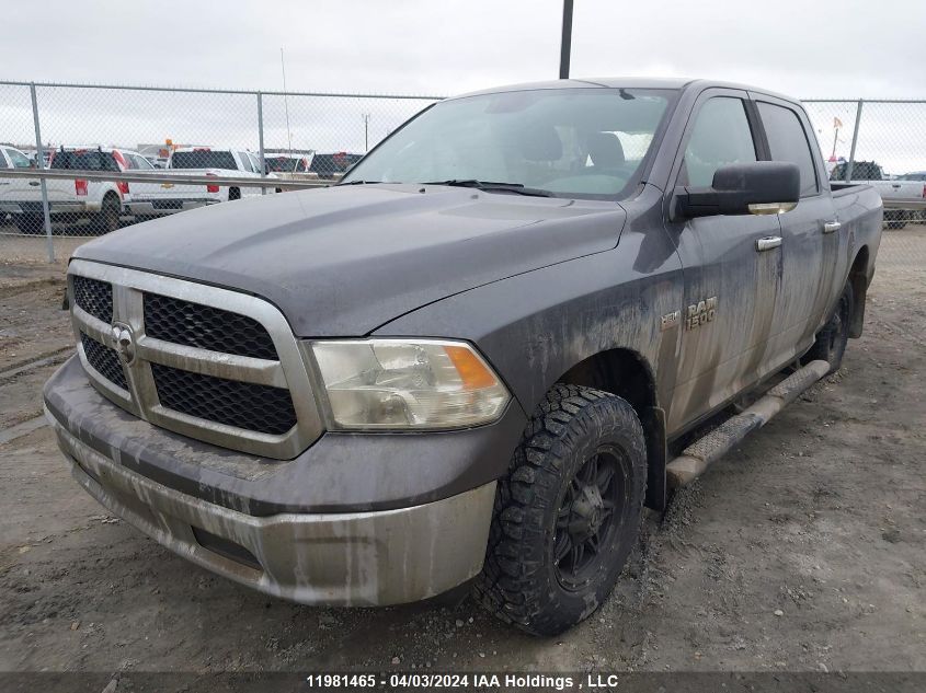 2016 Ram 1500 Slt VIN: 1C6RR7TT8GS166736 Lot: 11981465