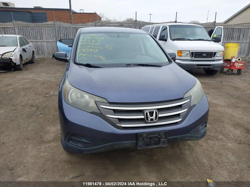 2012 Honda Cr-V VIN: 2HKRM4H37CH100556 Lot: 11981479