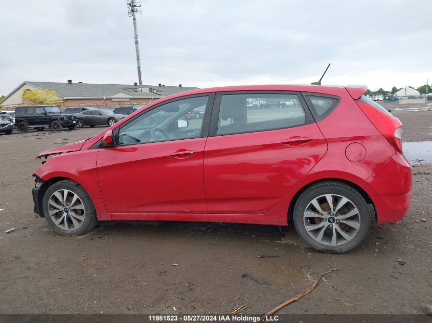 2015 Hyundai Accent VIN: KMHCT5AE4FU228432 Lot: 11981523