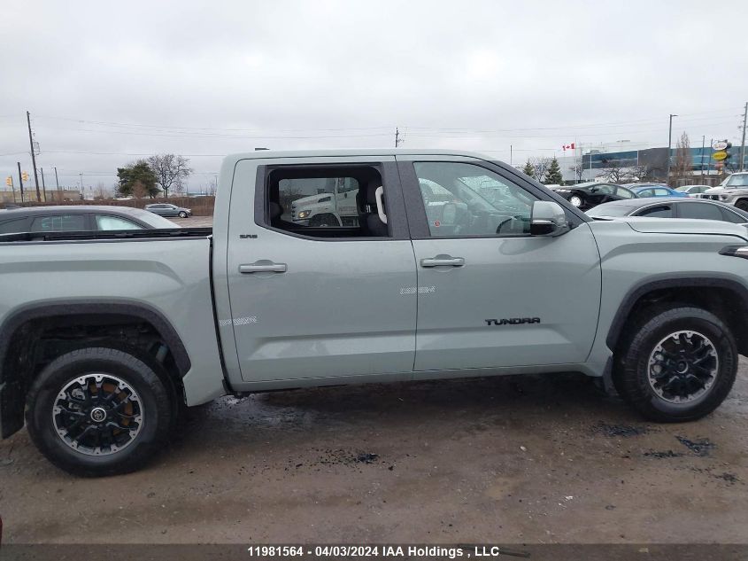 2023 Toyota Tundra Sr VIN: 5TFLA5DB6PX117358 Lot: 11981564