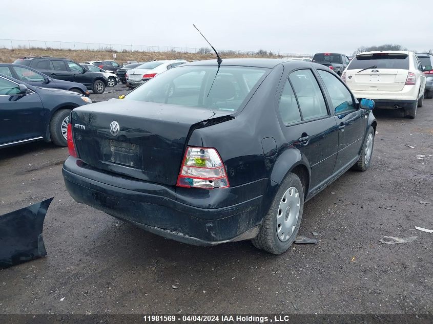 2000 Volkswagen Jetta VIN: 3VWSA29M7YM102263 Lot: 73549393