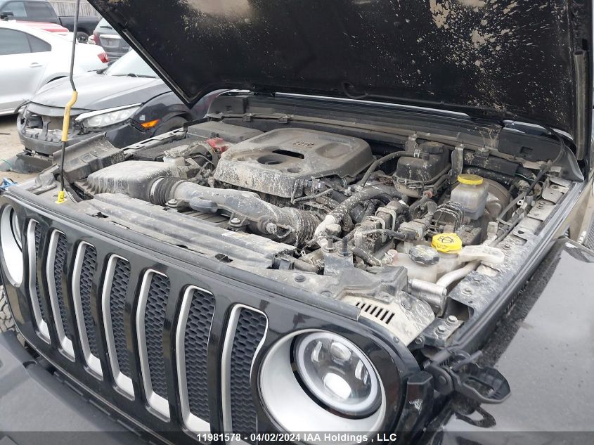 2021 Jeep Wrangler Unlimited Sahara VIN: 1C4HJXEN0MW862876 Lot: 11981578