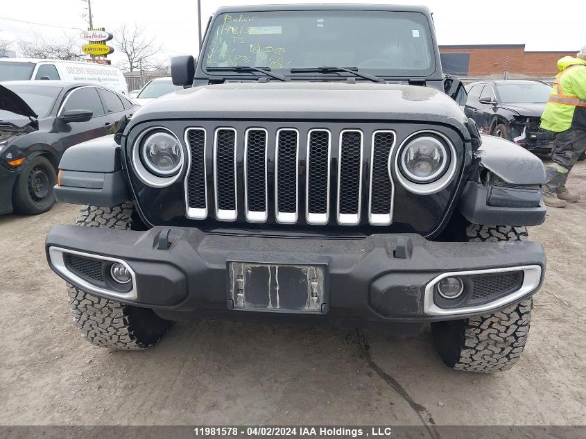 2021 Jeep Wrangler Unlimited Sahara VIN: 1C4HJXEN0MW862876 Lot: 11981578