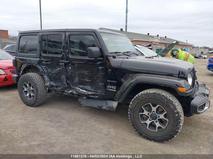 2021 Jeep Wrangler Unlimited Sahara VIN: 1C4HJXEN0MW862876 Lot: 11981578