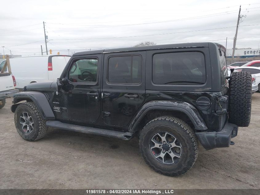 2021 Jeep Wrangler Unlimited Sahara VIN: 1C4HJXEN0MW862876 Lot: 11981578