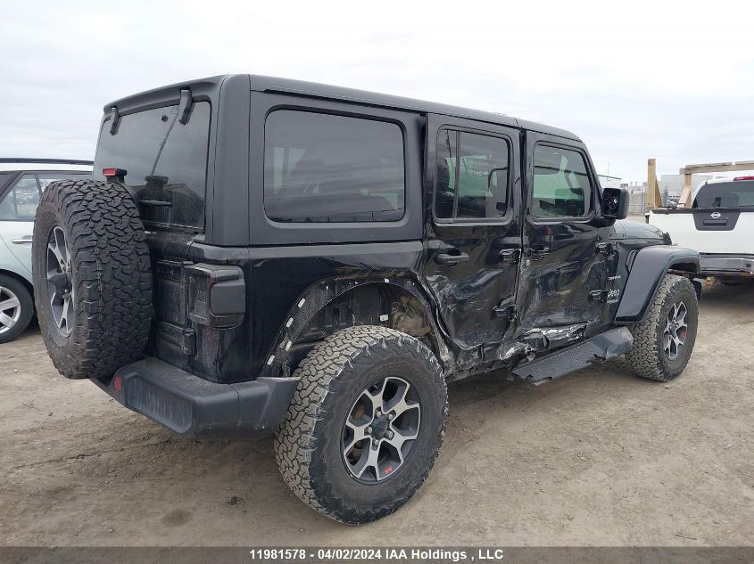 2021 Jeep Wrangler Unlimited Sahara VIN: 1C4HJXEN0MW862876 Lot: 11981578