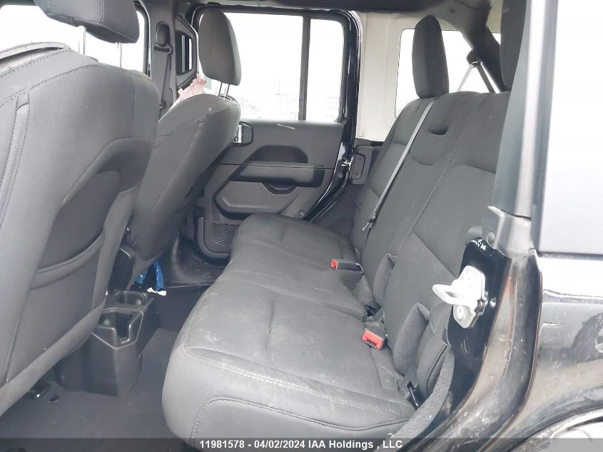 2021 Jeep Wrangler Unlimited Sahara VIN: 1C4HJXEN0MW862876 Lot: 11981578