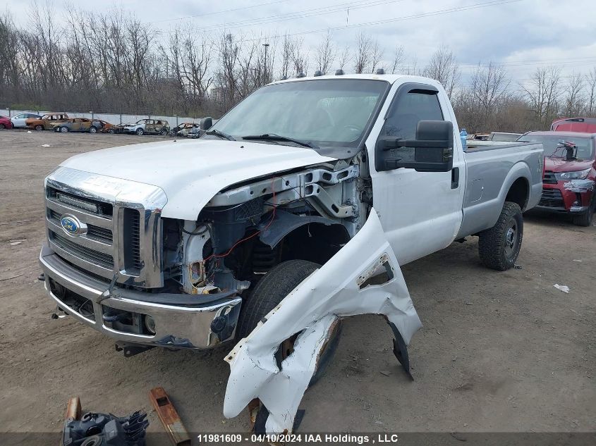 2008 Ford F350 Srw Super Duty VIN: 1FTWF31R48EC74372 Lot: 11981609