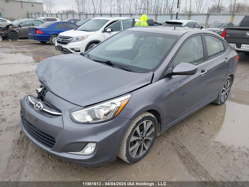 2016 Hyundai Accent Se VIN: KMHCT4AE2GU058289 Lot: 11981613