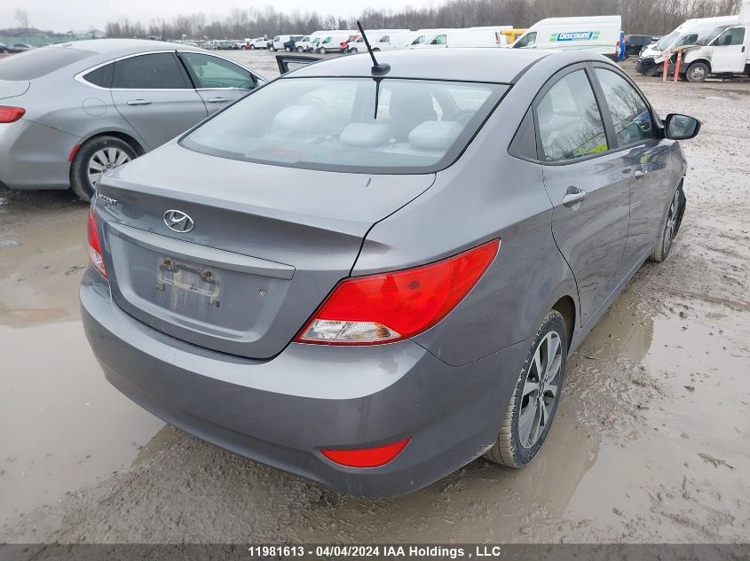 2016 Hyundai Accent Se VIN: KMHCT4AE2GU058289 Lot: 11981613