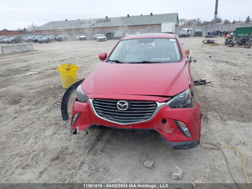 2016 Mazda Cx-3 VIN: JM1DKBD79G0106391 Lot: 11981616