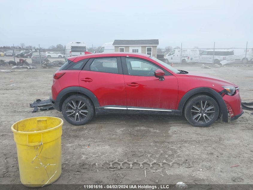 2016 Mazda Cx-3 VIN: JM1DKBD79G0106391 Lot: 11981616