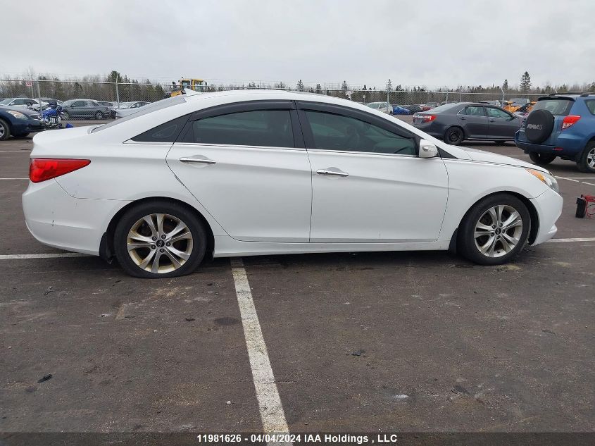 2013 Hyundai Sonata Limited VIN: 5NPEC4AC4DH542997 Lot: 11981626
