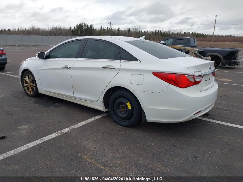 2013 Hyundai Sonata Limited VIN: 5NPEC4AC4DH542997 Lot: 11981626