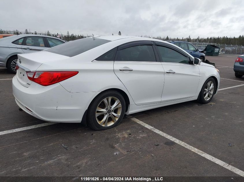 2013 Hyundai Sonata Limited VIN: 5NPEC4AC4DH542997 Lot: 11981626