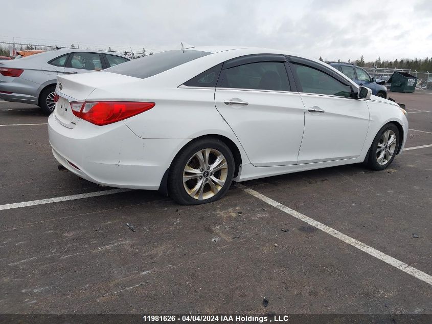 2013 Hyundai Sonata Limited VIN: 5NPEC4AC4DH542997 Lot: 11981626