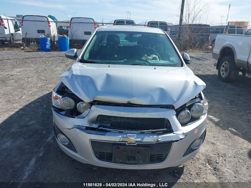 2016 Chevrolet Sonic VIN: 1G1JC5SB2G4175062 Lot: 11981628