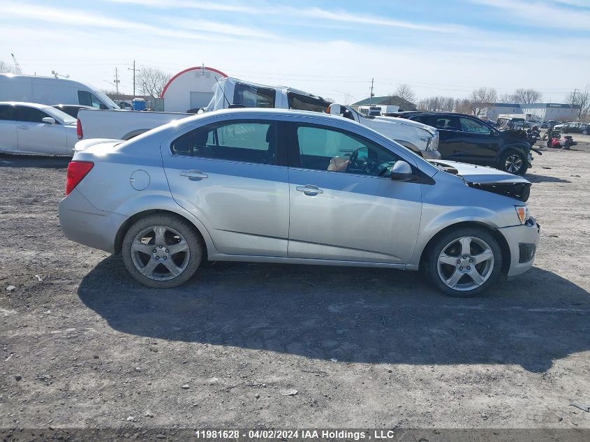2016 Chevrolet Sonic VIN: 1G1JC5SB2G4175062 Lot: 11981628