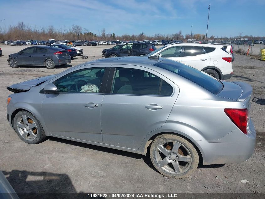 2016 Chevrolet Sonic VIN: 1G1JC5SB2G4175062 Lot: 11981628