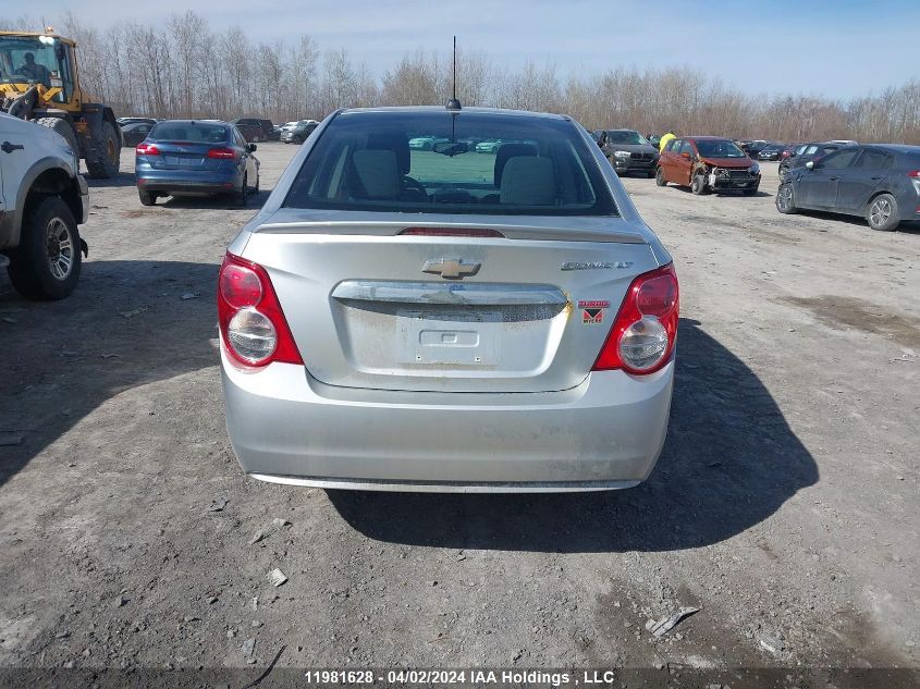 2016 Chevrolet Sonic VIN: 1G1JC5SB2G4175062 Lot: 11981628