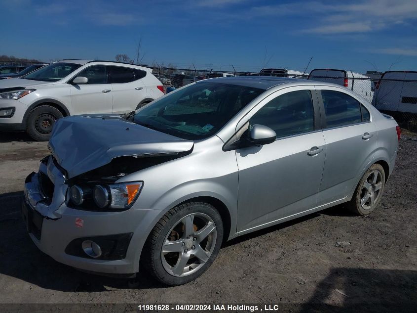 2016 Chevrolet Sonic VIN: 1G1JC5SB2G4175062 Lot: 11981628