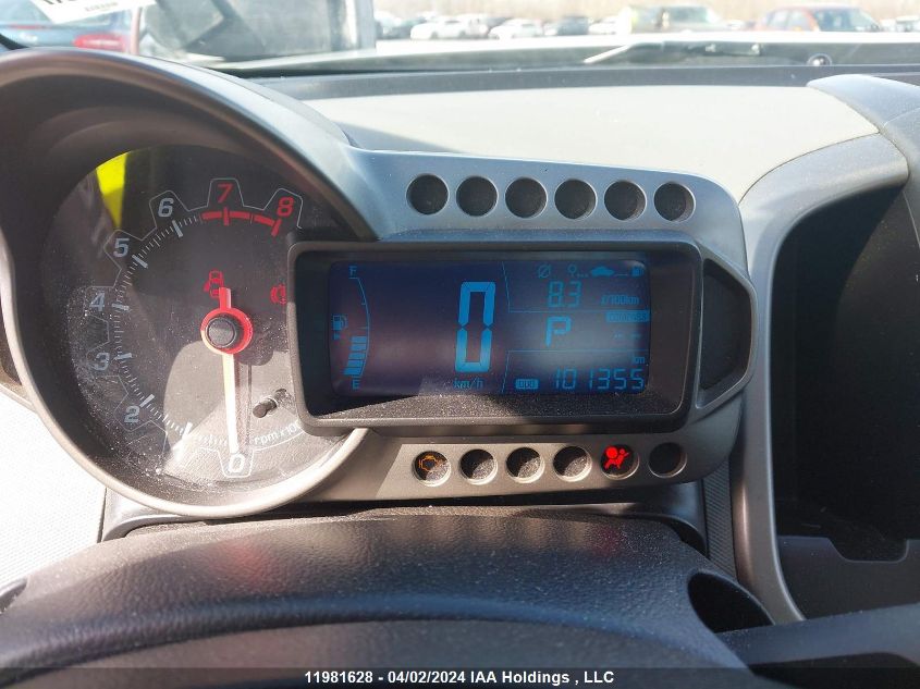 2016 Chevrolet Sonic VIN: 1G1JC5SB2G4175062 Lot: 11981628