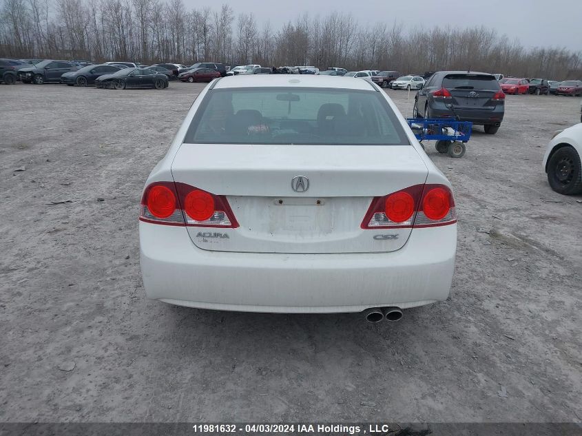 2008 Acura Csx VIN: 2HHFD567X8H201232 Lot: 11981632