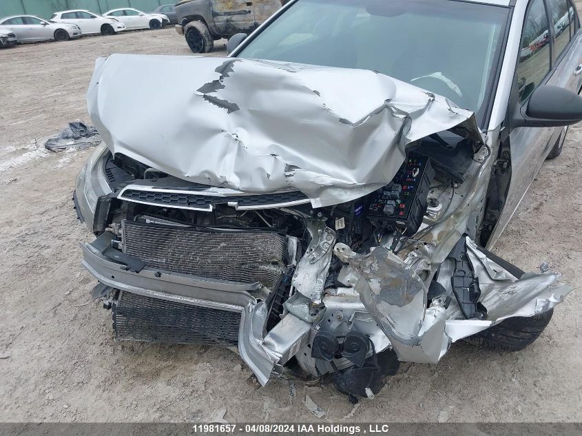 2013 Chevrolet Cruze VIN: 1G1PL5SH0D7256604 Lot: 11981657