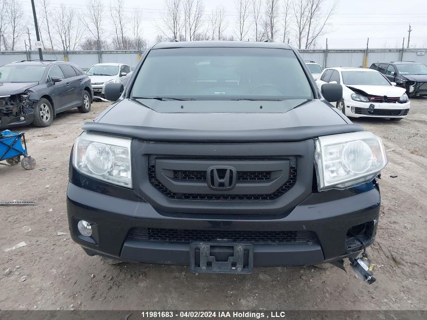 2011 Honda Pilot VIN: 5FNYF4H92BB502251 Lot: 11981683