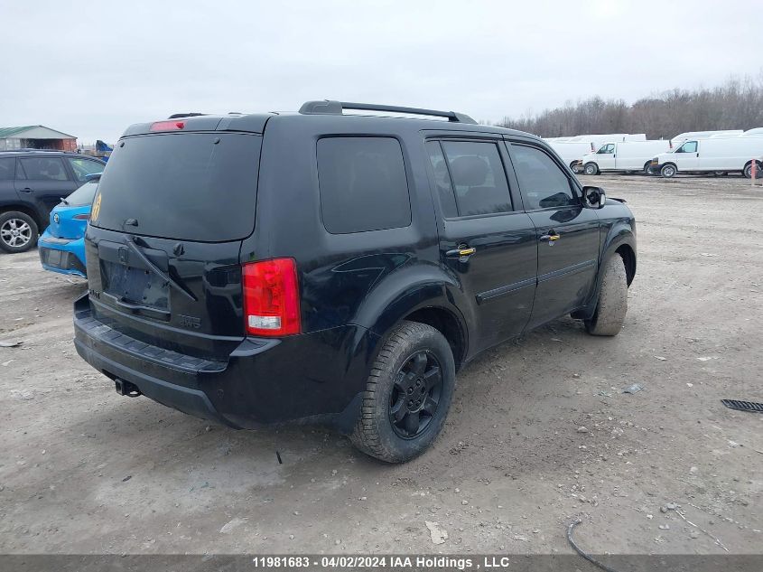 2011 Honda Pilot VIN: 5FNYF4H92BB502251 Lot: 11981683