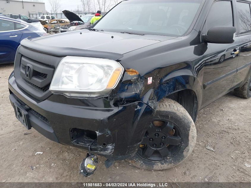 2011 Honda Pilot VIN: 5FNYF4H92BB502251 Lot: 11981683