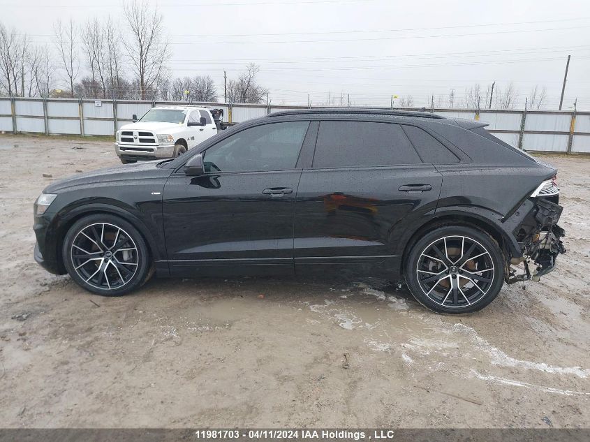 2022 Audi Q8 Prestige S-Line VIN: WA1FVBF10ND007063 Lot: 11981703