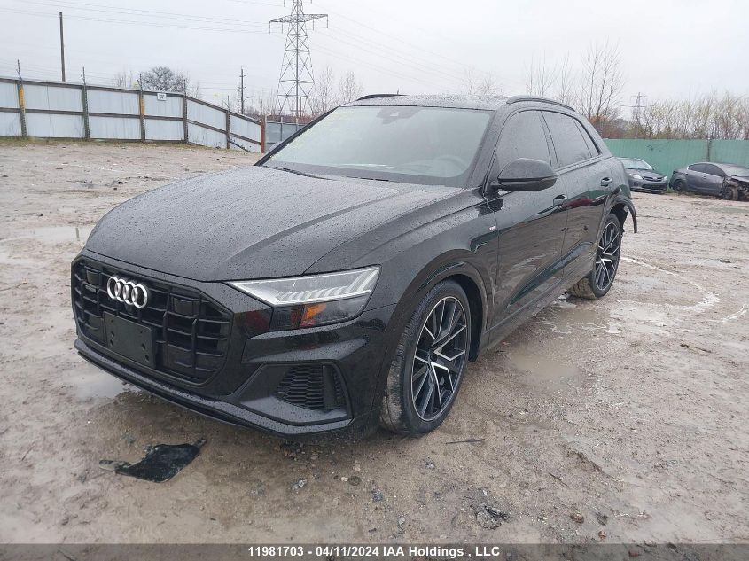 2022 Audi Q8 Prestige S-Line VIN: WA1FVBF10ND007063 Lot: 11981703