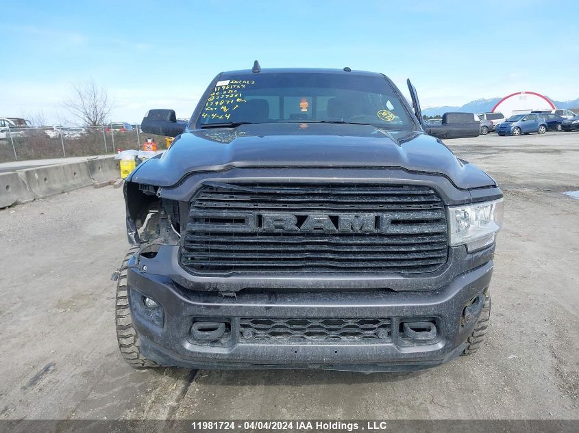2020 Ram 2500 Big Horn VIN: 3C6UR5DL5LG237261 Lot: 11981724