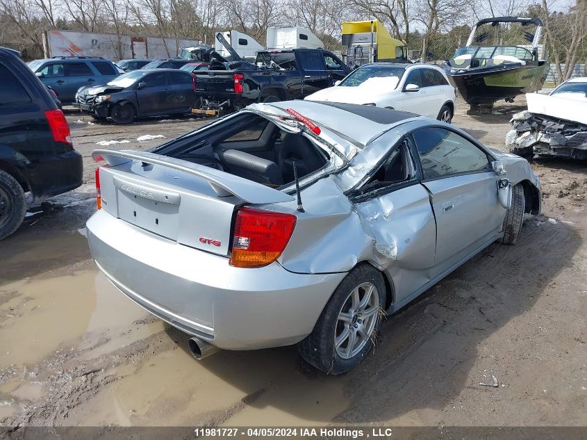 2001 Toyota Celica Gt-S VIN: JTDDY32T710046557 Lot: 11981727