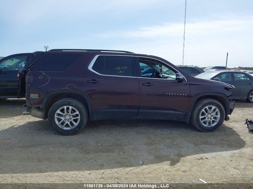 2019 Chevrolet Traverse Lt VIN: 1GNEVGKW4KJ240979 Lot: 11981739