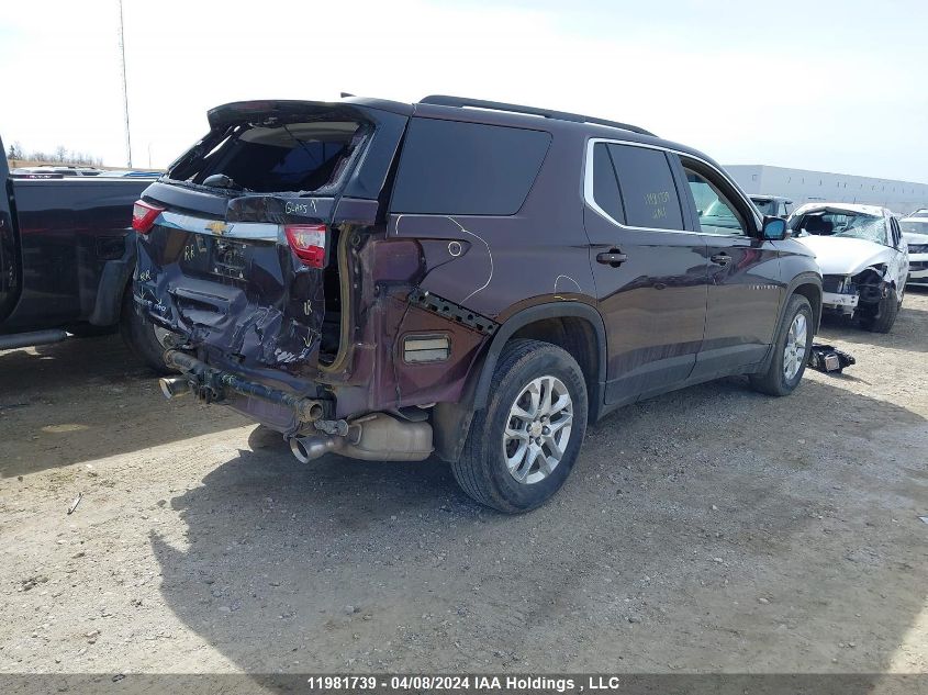 2019 Chevrolet Traverse Lt VIN: 1GNEVGKW4KJ240979 Lot: 11981739