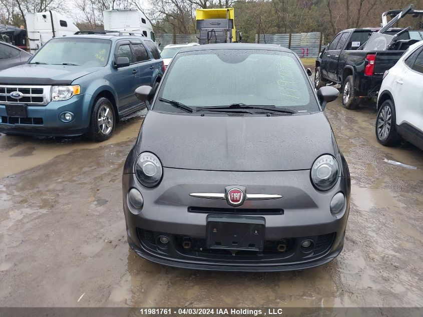 2014 Fiat 500 Abarth VIN: 3C3CFFJHXET191475 Lot: 11981761