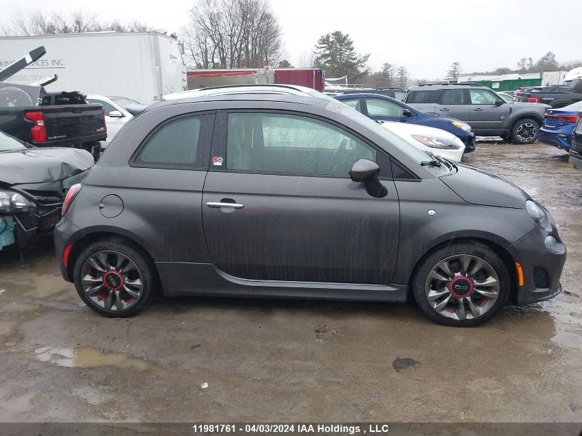 2014 Fiat 500 Abarth VIN: 3C3CFFJHXET191475 Lot: 11981761