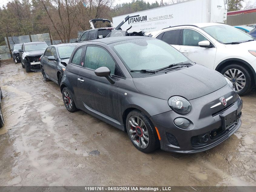 2014 Fiat 500 Abarth VIN: 3C3CFFJHXET191475 Lot: 11981761