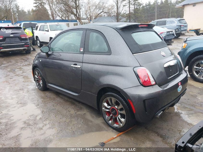 2014 Fiat 500 Abarth VIN: 3C3CFFJHXET191475 Lot: 11981761