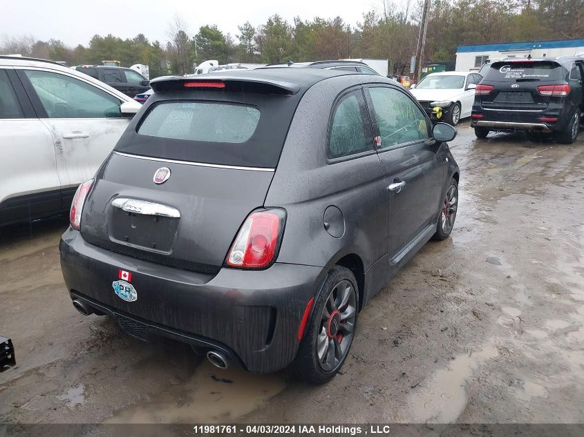 2014 Fiat 500 Abarth VIN: 3C3CFFJHXET191475 Lot: 11981761