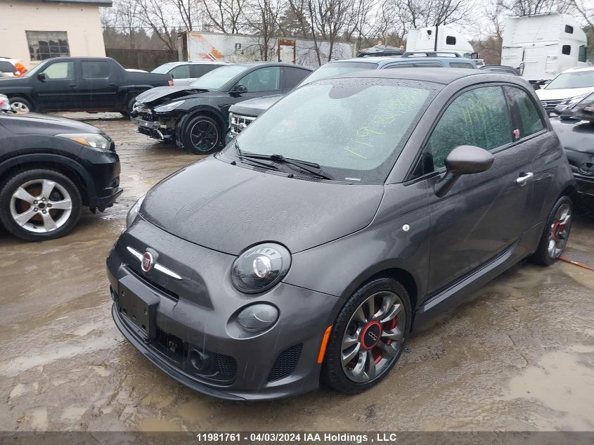 2014 Fiat 500 Abarth VIN: 3C3CFFJHXET191475 Lot: 11981761