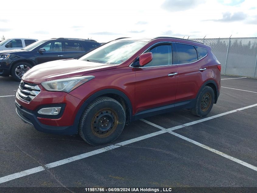 2014 Hyundai Santa Fe Sport 2.4 Premium VIN: 5XYZUDLB9EG186235 Lot: 11981766