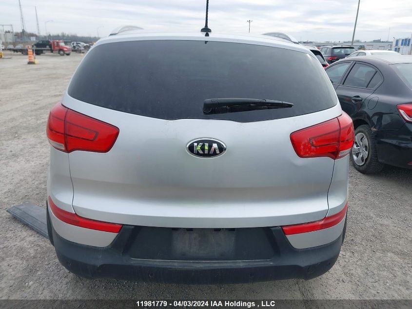 2014 Kia Sportage VIN: KNDPB3AC8E7630222 Lot: 40528214