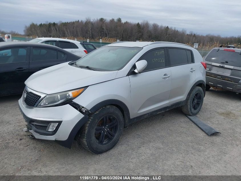 2014 Kia Sportage VIN: KNDPB3AC8E7630222 Lot: 40528214