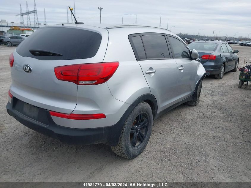 2014 Kia Sportage VIN: KNDPB3AC8E7630222 Lot: 40528214